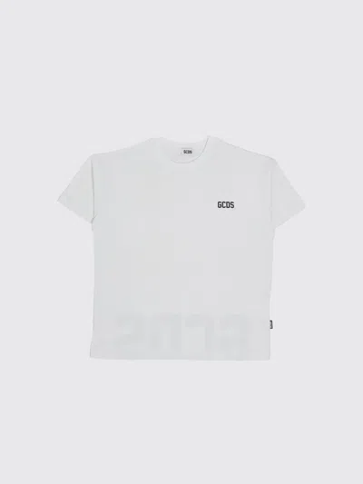 Gcds Junior T-shirt Kids Color White