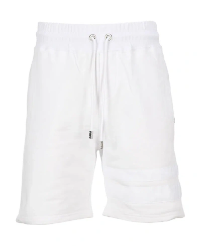 Gcds Knee Length Track Trousers In White