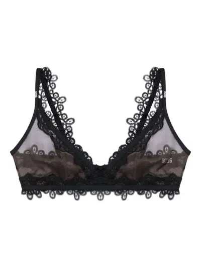 Gcds Lace Bralette Bras In Brown