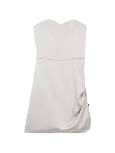 Gcds Lace-detail Mini Dress In Pink