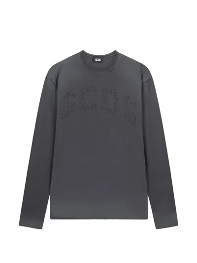 Gcds Laser-cut Logo T-shirt In Multi
