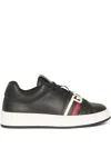 Gcds Sneakers Aus Leder In Black