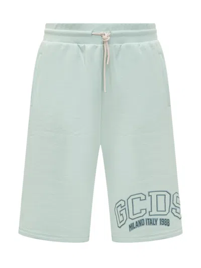 Gcds Light Green Logo Shorts