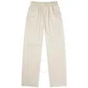 Gcds Linen Blend Wide Pants In White
