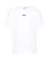 Gcds Logo-appliqqué Cotton T-shirt In White