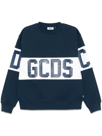 GCDS LOGO-BAND SWEATSHIRT