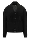 Gcds Logo Knitted Cardigan In Multi
