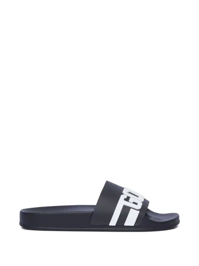 Gcds Man Sandals Black Size 9 Rubber