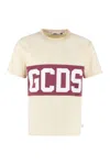 GCDS GCDS LOGO COTTON T-SHIRT