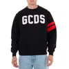 Gcds Sweater Logo Regular Sweater In Black