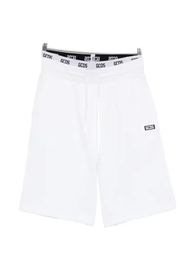 Gcds Logo Drawstring Track Shorts In Multi