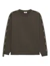 Gcds Logo-embellishment Sweatshirt In Gray