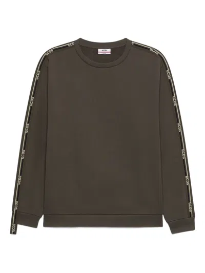 Gcds Logo-embellishment Sweatshirt In Gray