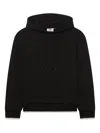 Gcds Logo-embossed Hoodie In Black