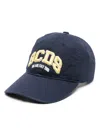Gcds Logo-embroidered Baseball Cap In Blue