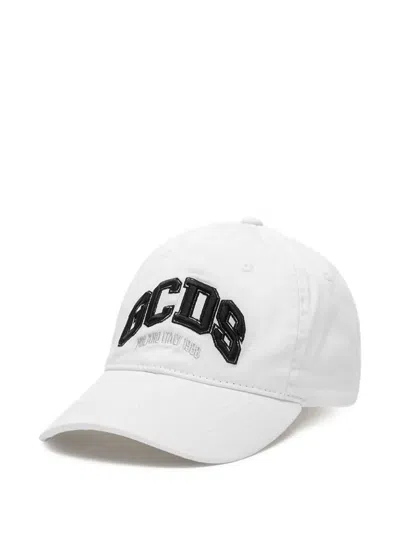 GCDS LOGO-EMBROIDERED BASEBALL CAP