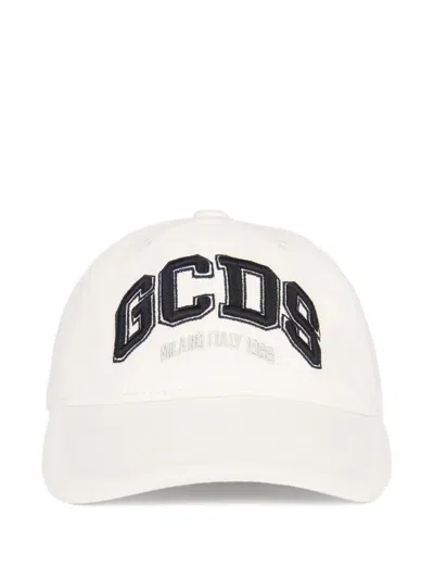 Gcds Kids' Logo-embroidered Baseball Cap In Neutral