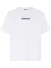 GCDS LOGO-EMBROIDERED T-SHIRT