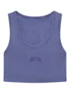 Gcds Logo-embroidered Tank Top