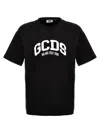 GCDS LOGO EMBROIDERY T-SHIRT