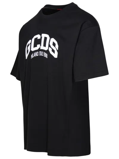 Gcds Loose T-shirt In White/black