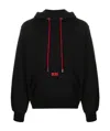 Gcds Sweatshirt With Rubber Logo In Black