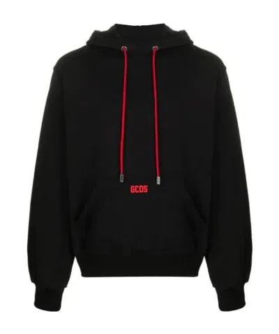 GCDS LOGO HOODED SWEATER