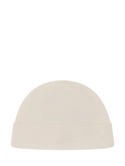 Gcds Logo Lounge Beanie In Bone/bone