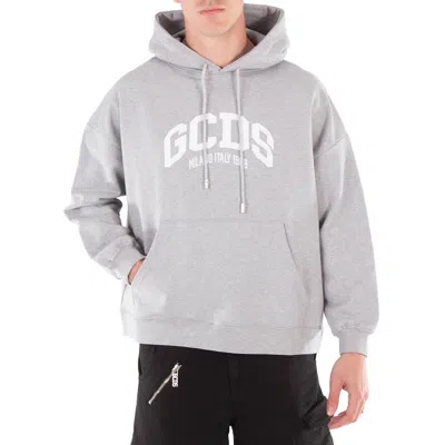 Gcds Logo Lounge Hoodie In Gray