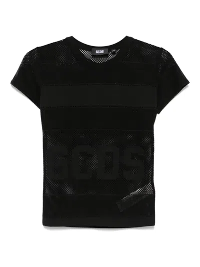 GCDS LOGO NET T-SHIRT