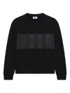 Gcds Sweatshirt Mit Logo In Black