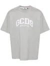 Gcds Man T-shirt Grey Size Xl Cotton In Grey