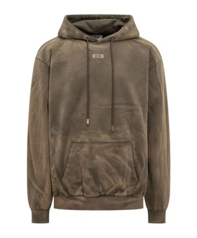 Gcds Logo Patch Solarized Hoodie In Multi