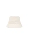 Gcds Logo-plaque Bucket Hat In White