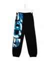 Gcds Logo-print Detail Track Pants In Black
