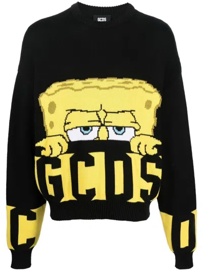 Gcds Logo-print Jumper In Black