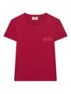 Gcds Logo-print T-shirt In Red