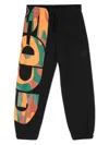 Gcds Logo-print Track Pants In Black