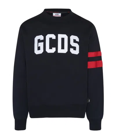 GCDS GCDS LOGO REGULAR CREWNECK SWEATSHIRT