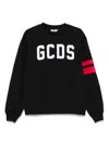 Gcds Sweater Logo Regular Sweater In Black