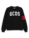 Gcds Sweater Logo Regular Sweater In Black