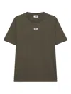 Gcds Logo T-shirt In Green