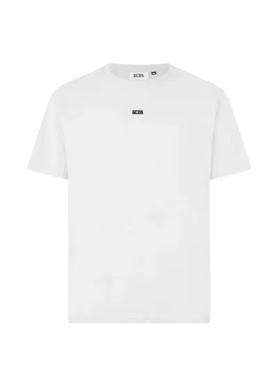 Gcds T-shirt Mit Logo In White