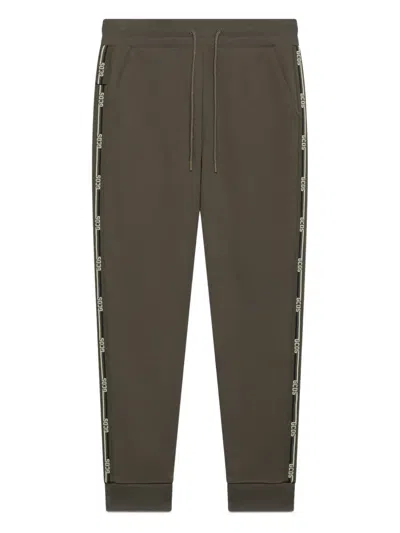 Gcds Logo-tape Track Pants In Green