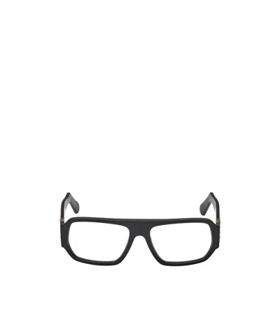 Gcds Logo Temple Plano Lenses In Black