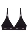 Gcds Logo Triangle-cup Bra In Black