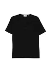 Gcds Logo T-shirt In Black