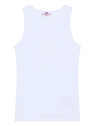 Gcds Pullunder Mit Logo In White