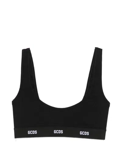 Gcds Logo-band Bralette In Black