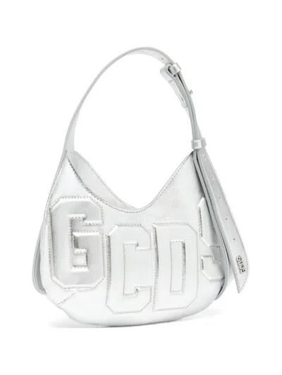Gcds Logo-patch Shoulder Bag In Purple